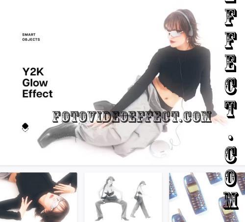 Y2K Glow Photo Effect - 232742457