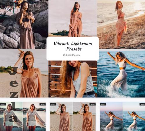 Vibrant Lightroom Presets - V34FT5L