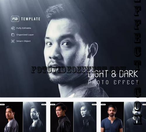 Light & Dark Photo Effect - 9X6KRVC