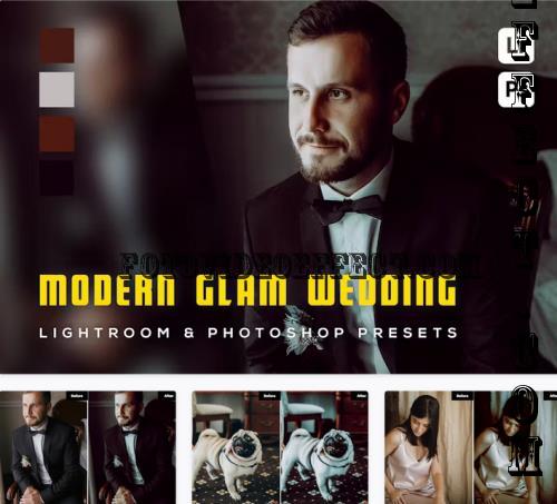 6 Modern Glam Wedding Lightroom Presets - 68YXUQ2