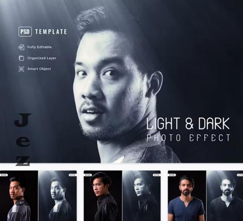 Light & Dark Photo Effect - 9X6KRVC