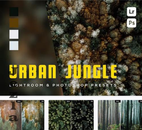 6 Urban Jungle Lightroom and Photoshop Presets - NPV4RJT