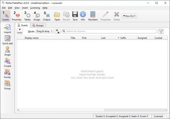 Oryx Digital PerfectTablePlan Professional 7.0.2