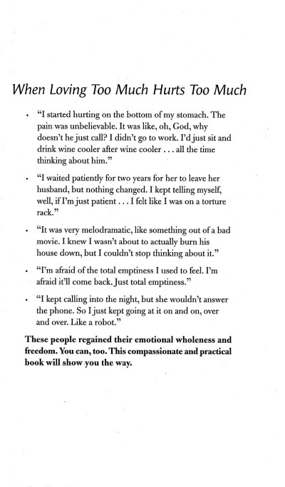 Obsessive Love: When It Hurts Too Much to Let Go - Susan Forward 9eff69a5e11e69ec0e5c0421391ef1ef