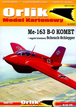- Messerschmitt Me-163 B-0 Komet  & Ciagnik (Orlik 019)