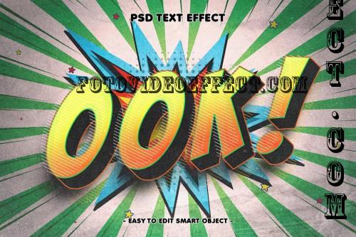 Comic Ok Layer Style Editable PSD Text Effect - JBQ7MVW