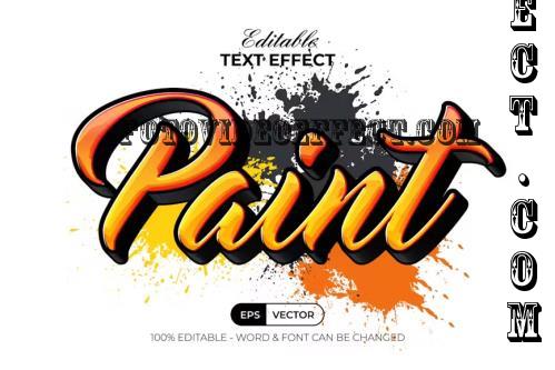 Paint Text Effect Graffiti Style - 260616409