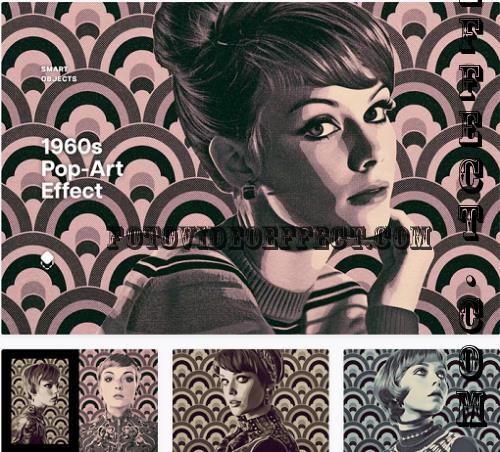 1960s Pop Art Photo Effect - 273477694