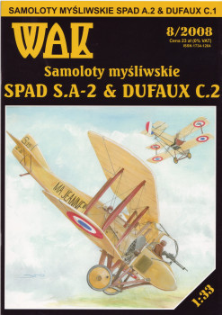- Spad S.A-2 & Dufaux C.2 (WAK  8/2008)