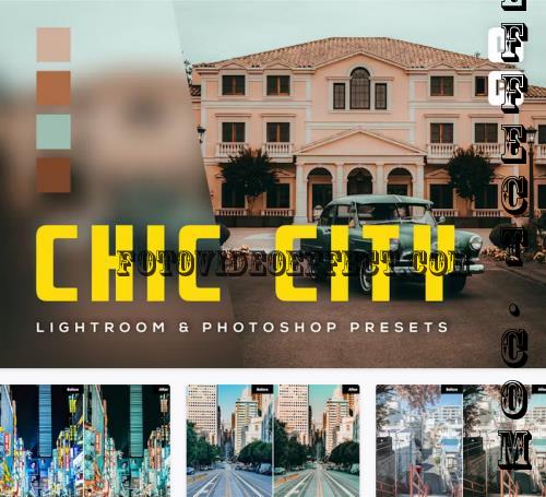 6 Chic city Lightroom and Photoshop Presets - S3CDA3H