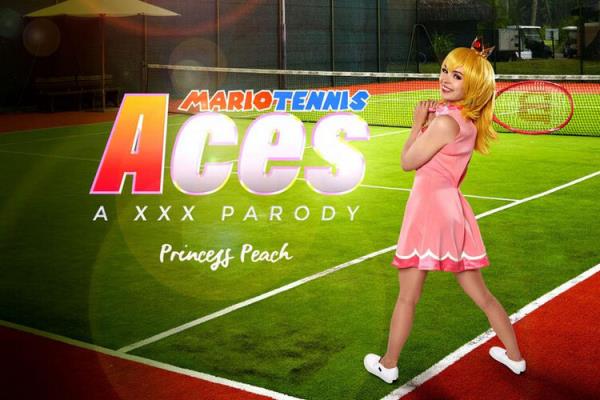 Lilly Bell: Mario Tennis Aces: Princess Peach A XXX Parody [VRCosplayX] (UltraHD/2K 2048p)