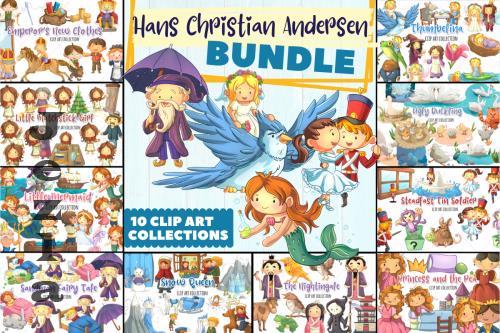 Classic Fairy Tale Clip Art Bundle - 20 Premium Graphics