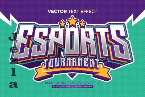 Esport Tournament Editable Text Effect - 8B7U3YQ