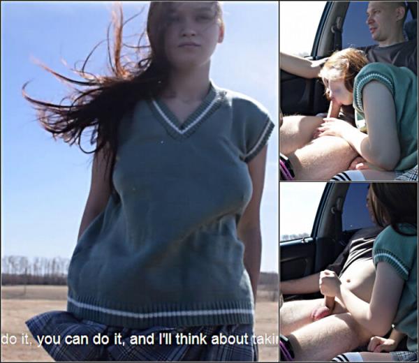 JuliaSayNo - Schoolgirl Gave a Public Blowjob In Car And Asked To Take Her Home - [ModelHub] (FullHD 1080p)