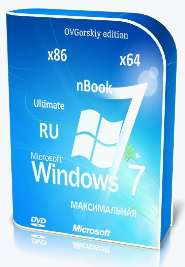 Windows 7 Ultimate Ru x86/x64 nBook IE11 by OVGorskiy 06.2024 1DVD