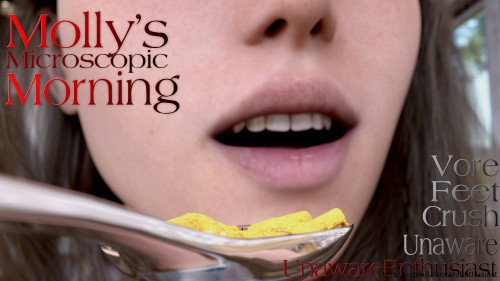 UNAWAREENTHUSIAST -  MOLLY'S MICROSCOPIC MORNING