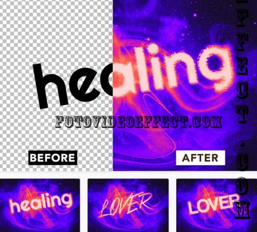 Vibration Coloring Text Effect - LMYQRC7