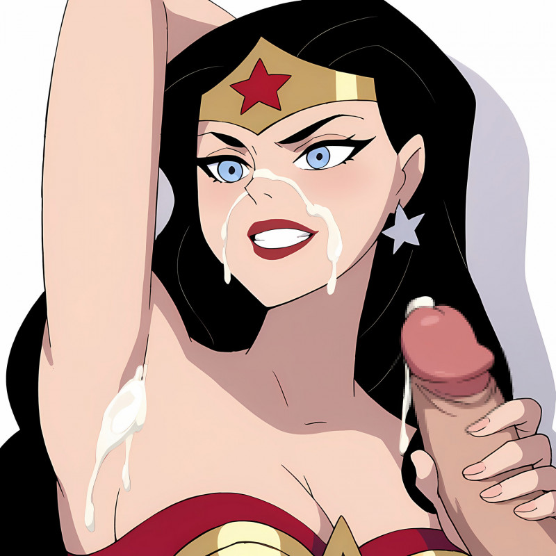 XcooleX - Wonder Woman cummed Porn Comic