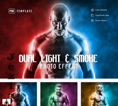 Dual Light & Smoke Photo Effects - GCC6V2P