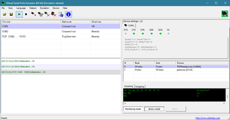 Eterlogic Virtual Serial Ports Emulator 1.4.7.634