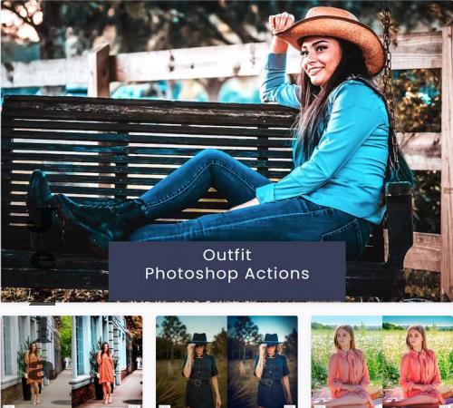 Outfit Photoshop Actions - YU4PSWC