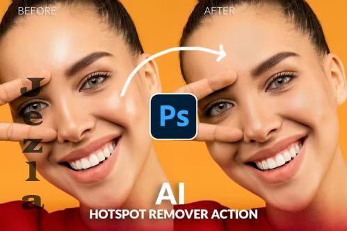 Hotspot Remover AI photoshop action - 278462254