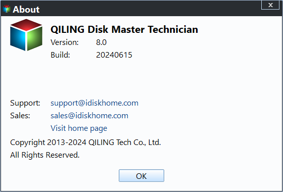 QILING Disk Master Professional / Server / Technician 8.0
