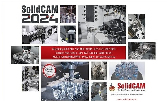 SolidCAM 2024 SP0 (x64) Multilingual for SolidWorks