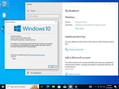 Windows 10 Pro 22H2 build 19045.4529 With Office 2021 Pro Plus Multilingual Preactivated June 2024 (x64)  2071100b4ec042e896e7eccada96e441