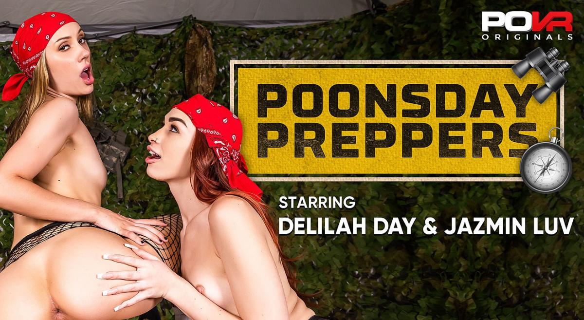 [POVR Originals / POVR.com] Delilah Day, Jazmin Luv - Poonsday Preppers [2024-06-19, Big Cocks, Blowjob, Brunette, Cosplay, Cowgirl, Cum On Face, Doggy Style, FFM, Fingering, Fishnet Stockings, Licking, Masturbation, Missionary, POV, Redhead, Reverse Cowg