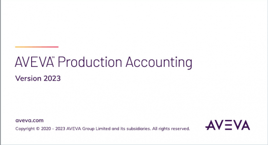 AVEVA Production Accounting 2024 (x64)