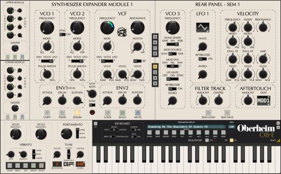 GForce Oberheim OB-E 2.6