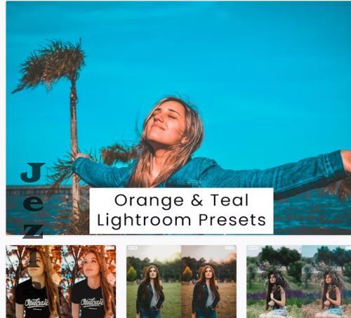 Orange & Teal Lightroom Presets - 8MPPR5Z