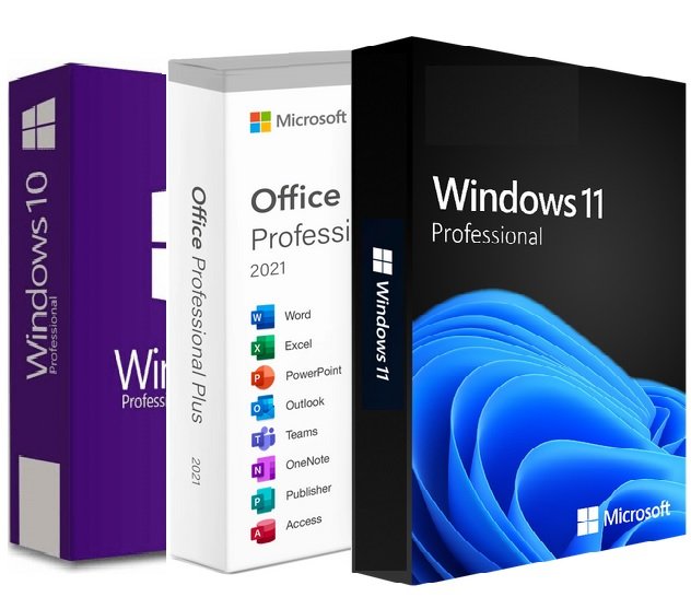 Windows 11 (No TPM Required) & Windows 10 AIO 32in1 With Office 2021 Pro Plus Multilingual Preact...