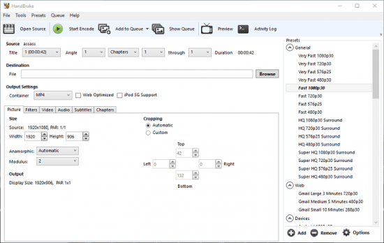 HandBrake 1.8.1