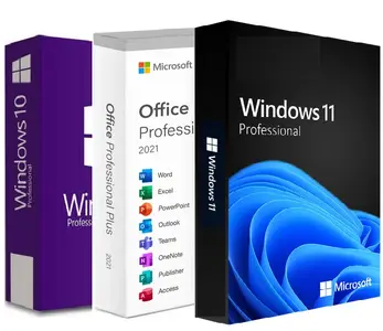 Windows 11 (No TPM Required) & Windows 10 AIO 32in1 With Office 2021 Pro Plus Multilingual Preactivated June 2024 (x64)