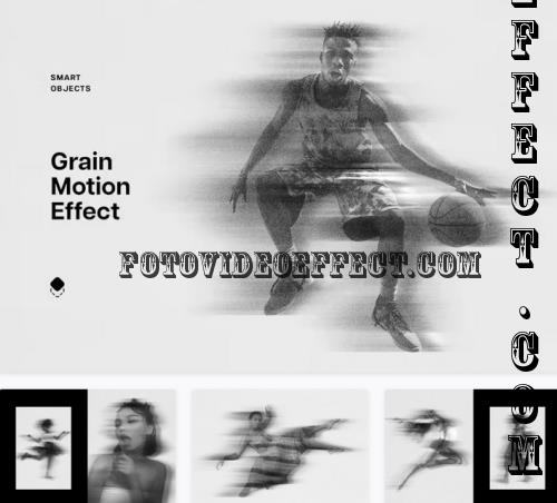 Grain Motion Photo Effect - 244665262