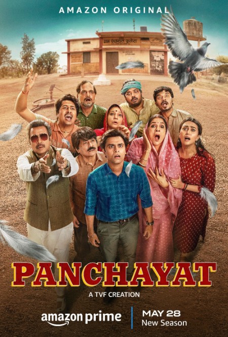 Panchayat S03E01 Rangbaazi 1080p AMZN WEB-DL DDP5 1 H 264-Spidey