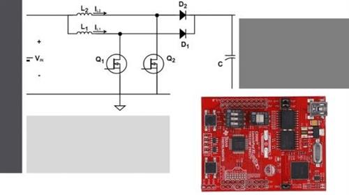 TMS320 DSP – Control an Interleaved Boost Converter