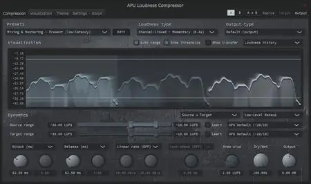 APU Software APU Loudness Compressor v2.8.2 (Win/macOS)