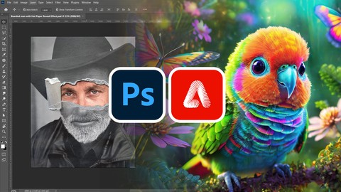 Adobe Photoshop and Firefly 2 in 1 Mega Course for Newbies
