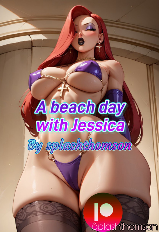 Splashthomson - A beach day with Jessica