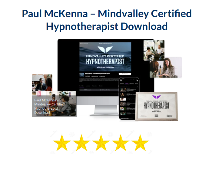 Paul McKenna – Mindvalley Certified Hypnotherapist Download 2024