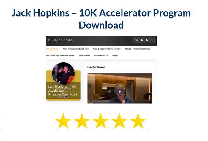 Jack Hopkins – 10K Accelerator Program Download 2024