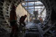 Как идет ремонт тоннеля между станциями метро «Демеевская» и «Лыбидская» (видео)