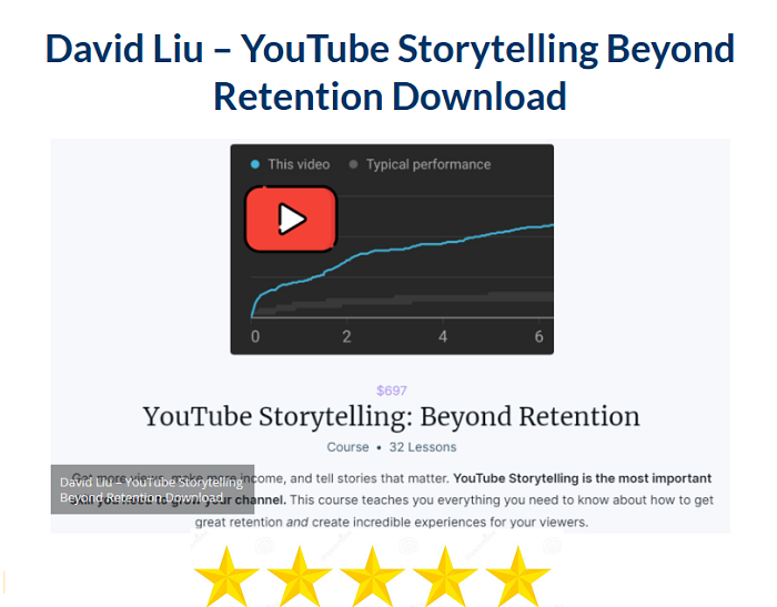 David Liu – YouTube Storytelling Beyond Retention Download 2024