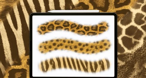 Learn To Create Dual Colour Animal Skin Brush In Procreate