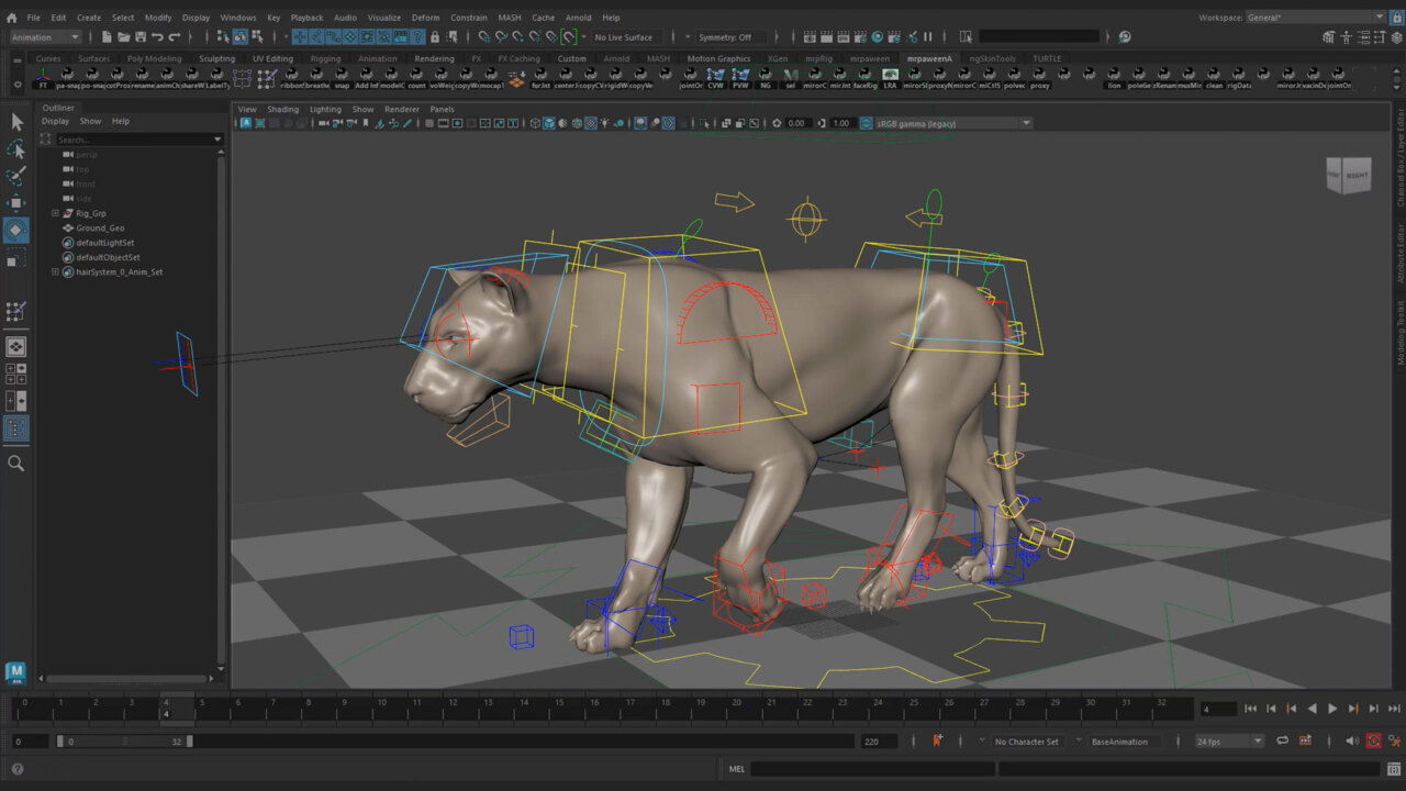 The Gnomon Workshop – Creating a Quadruped Rig For Production