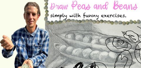 Draw Peas and Beans in an Academic Style