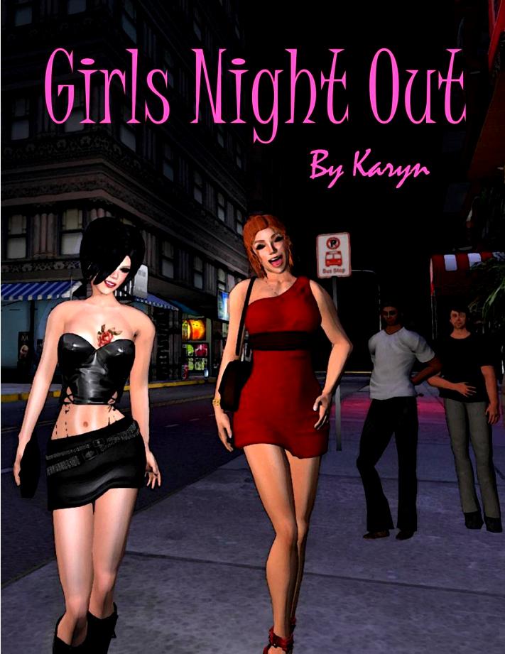 Karyn - Girls Night Out 3D Porn Comic